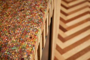 epoxy kitchen counter design ideas with pencils